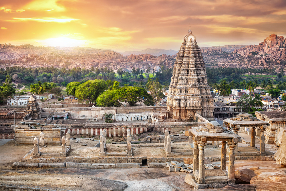 Ancient Indian Architecture, Hampi, India: Ruins